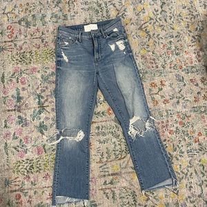 Mother Insider Crop Frey jeans